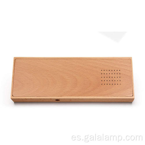 Soporte para teléfono con lámpara de sal del Himalaya